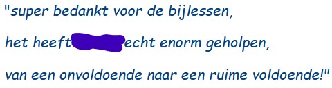 VWO-6, Moeder van leerling